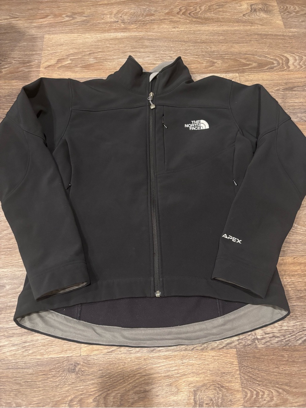 The North Face Apex Bionic Jacket Womens M Black WindWall Softshell Outdoor